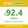 Jackpot SuperEnalotto is becoming hotter with 92.4 million Euro