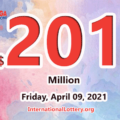 A new millionaire; Mega Millions jackpot jumps to $201 million