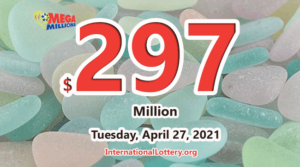 Mega Millions jackpot is waiting the owner, It is $297 million now