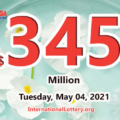 Mega Millions jackpot is waiting the owner, It is $345 million now