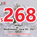 Who will win the next $268 million Powerball jackpot on Wednesday, June 02, 2021?