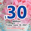 Results of June 15, 2021; Mega Millions jackpot raises to $30 million