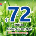 Mega Millions results for 2021/06/29; Jackpot stands at $72 million