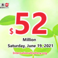 Powerball results for 2021/06/16: Jackpot stands at $52 million