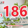 7 million-dollars prizes appear – Powerball jackpot rises to $186 million