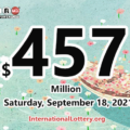 Powerball results of September 15, 2021: Jackpot raises to $457 million