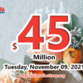 2021/11/05 – A player won the second prize with Mega Millions; Jackpot raises to $45 million