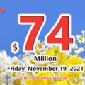 Results of November 16, 2021 – Mega Millions jackpot raises to $74 million