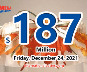 Who will win the next $187 million Mega Millions jackpot on December 24, 2021?