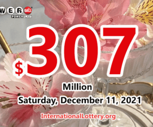 Powerball results of December 08, 2021 – Jackpot raises to $307 million