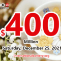 Powerball results for 2021/12/22 – A player won $1,000,000 prize