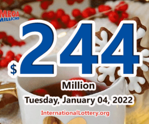 Who will win the big $244 million Mega Millions jackpot on January 04, 2022?