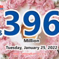 Who will win the big $396 million Mega Millions jackpot on January 25, 2022?