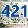 2 winners won million dollars; Mega Millions jackpot raises to $421 million