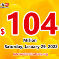 Powerball results for 2022/01/26: Jackpot stands at $104 million