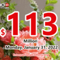 Powerball results of January 29, 2022 – Jackpot is $113 million