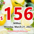 Powerball jackpot climbs to $156 million for March 21, 2022