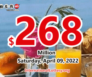 The result of Powerball of America on Wednesday, April 06, 2022