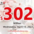 Powerball jackpot up to $302 million; Get the magic this April !