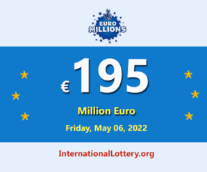 EuroMillions Lottery raises to €198.8 million for Tuesday, May 05, 2022