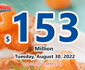 Mega Millions jackpot is waiting the owner, It is $153 million now