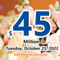 Results of October 21, 2022: Mega Millions jackpot raises to $45 million