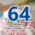Results of October 25, 2022; Mega Millions jackpot raises to $64 million