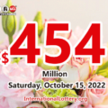 Powerball results for 2022/10/12: Jackpot is $454 million