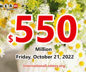 2022/10/19: Three lucky players won million dollar prizes – Powerball jackpot is $550 million