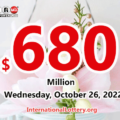 Who will win the next $680 million Powerball jackpot on October 25, 2022?