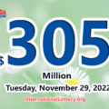 Who will win the big $305 million Mega Millions jackpot on November 29, 2022?