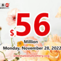 A second prize belonged Powerball player – Jackpot rolls to $56 million