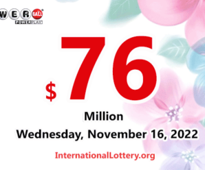 The result of Powerball on November 14, 2022; Jackpot is $76 million