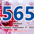 2 winners won second prizes; Mega Millions jackpot raises to $565 million