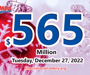 2 winners won second prizes; Mega Millions jackpot raises to $565 million