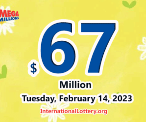 A player won million dollar prize; Mega Millions jackpot hits $67 million