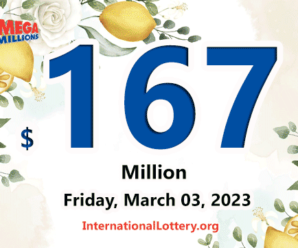 One Virginia player won $1,000,000 – Mega Millions jackpot rises to $167 million