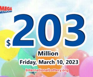 Who will win the big $203 million Mega Millions jackpot on March 10, 2023?