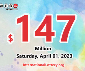 A second prize belonged Powerball player – Jackpot rolls to $147,000,000 on April 01, 2023